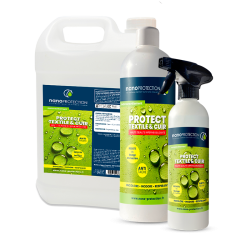 Hydrofuge imperméabilisant et anti taches tous textiles et tissus