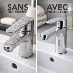 protection pour chrome, inox et alu