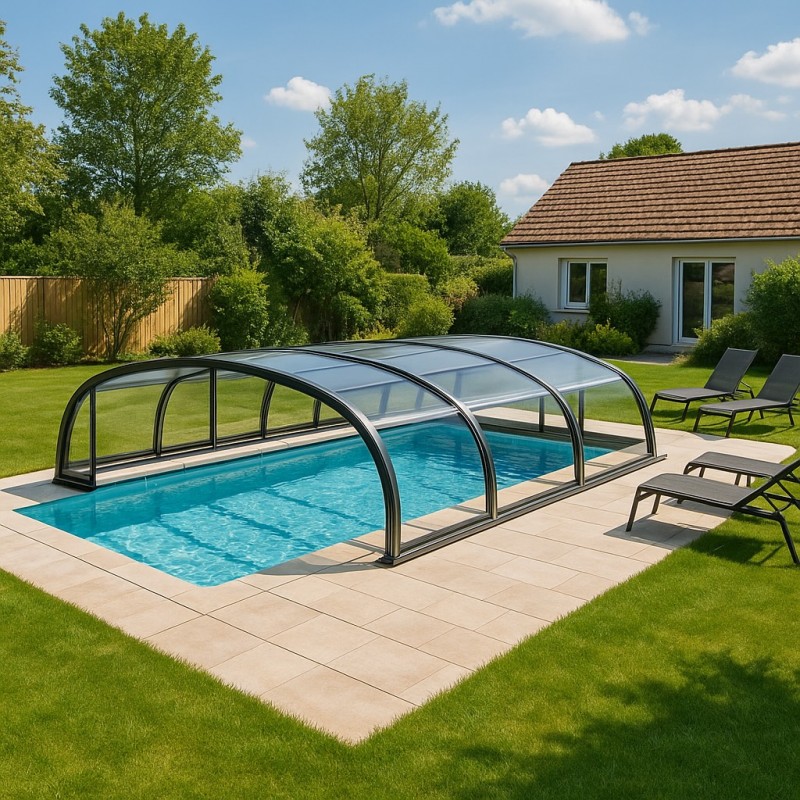 Déperlant et Traitement de protection pour surfaces polycarbonate - abri piscine