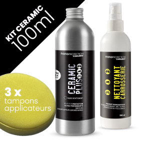 Kit protection Céramique haut de gamme dureté 9H