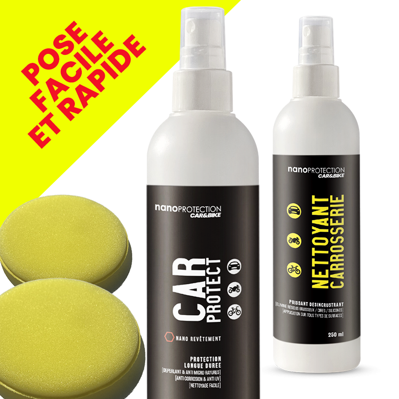 Kit de protection carrosserie spécial quad, moto et voiture