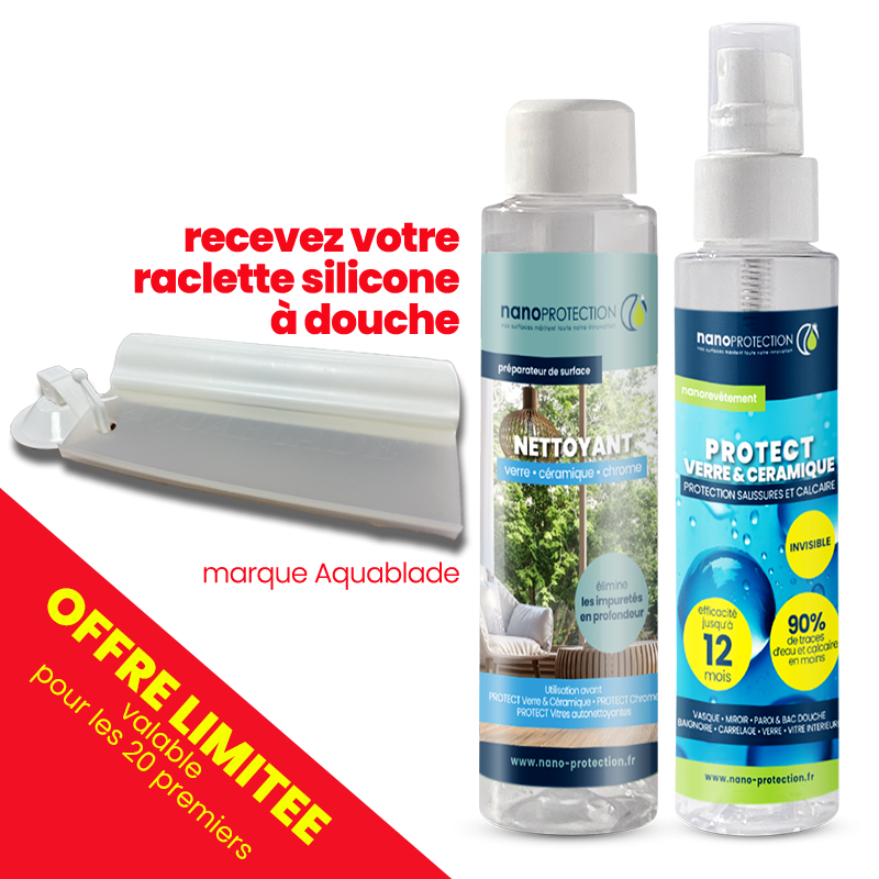 traitement et protection anti-calcaire et raclette aquablade