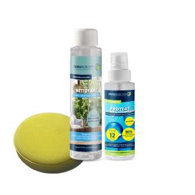 protection anti-calcaire pour paroi de douche