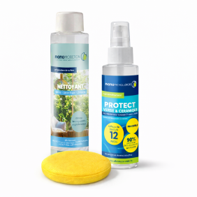 protection anti-calcaire pour paroi de douche