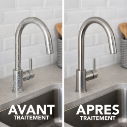 Gel anticalcaire puissant biodégradable et écologique inox