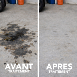 Dégraissant sur puissant pour huile moteur