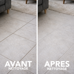 Nettoyant efficace et écologique pour joints de carrelage