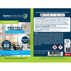 Kit verre autonettoyant véranda et vitrages difficiles d’accès | NanoProtection