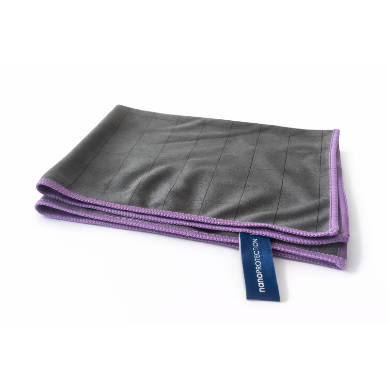 Chiffon microfibre carbone haute performance – nettoyage sans traces