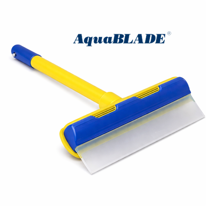 Raclette 20 cm pour vitres AquaBLADE avec ou sans rallonge – précision sans traces