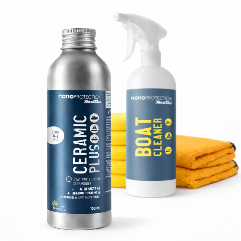 Pack Protection Céramique Nautique – Boat Protect pour bateaux moteur, voiliers & jet‑ski