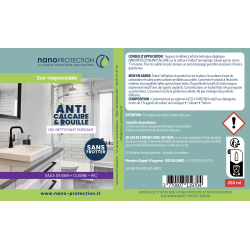 Gel anti-calcaire formule enzymatique | NanoProtection