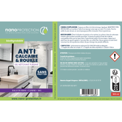 Coffret rénovation anti‑calcaire paroi de douche | NanoProtection
