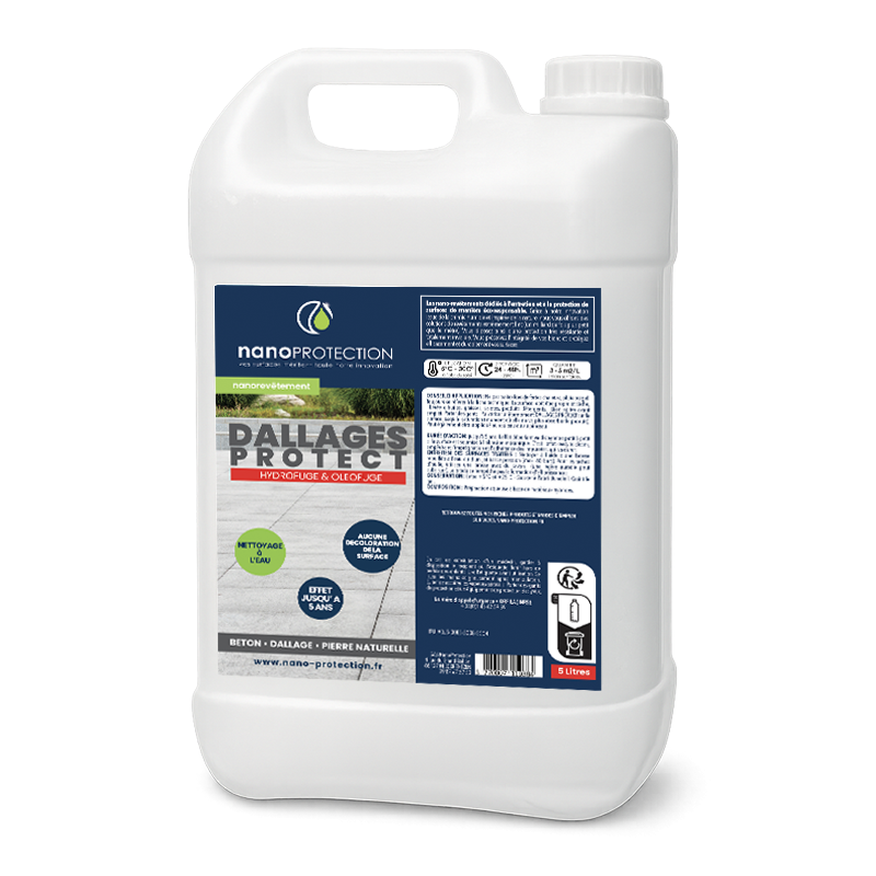 Hydrofuge dallage & pierres – protection invisible