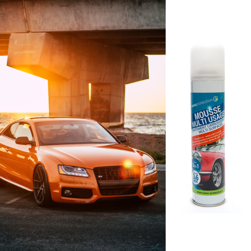 Mousse Multi Usages pour voiture – NanoProtection