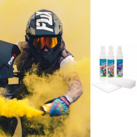 Kit anti pluie-anti buée spécial casque
