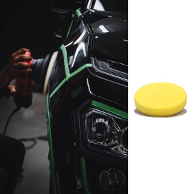 Mousse souple de polissage pour rénovation carrosserie