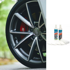 Kit anti tache pour tous types de jantes (alu, chrome)