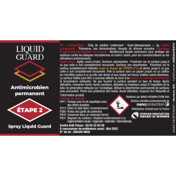 Liquid Guard lingettes antimicrobiennes & antivirales | NanoProtection