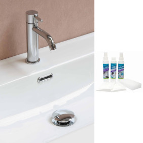 Kit anti tache pour chrome et inox